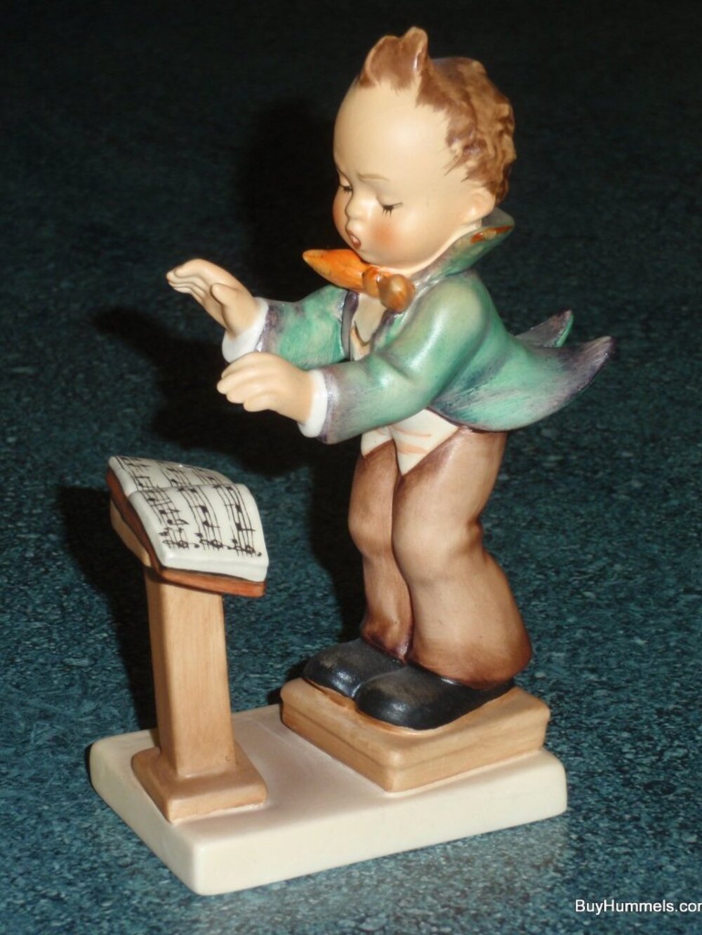 "Band Leader" Goebel Hummel Conductor Figurine #129 TMK5 - Cute Christmas Gift
